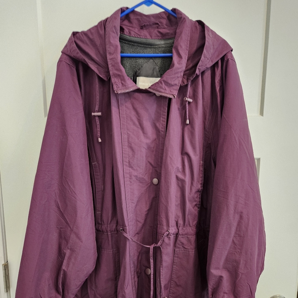 Fleece lined women's jacket